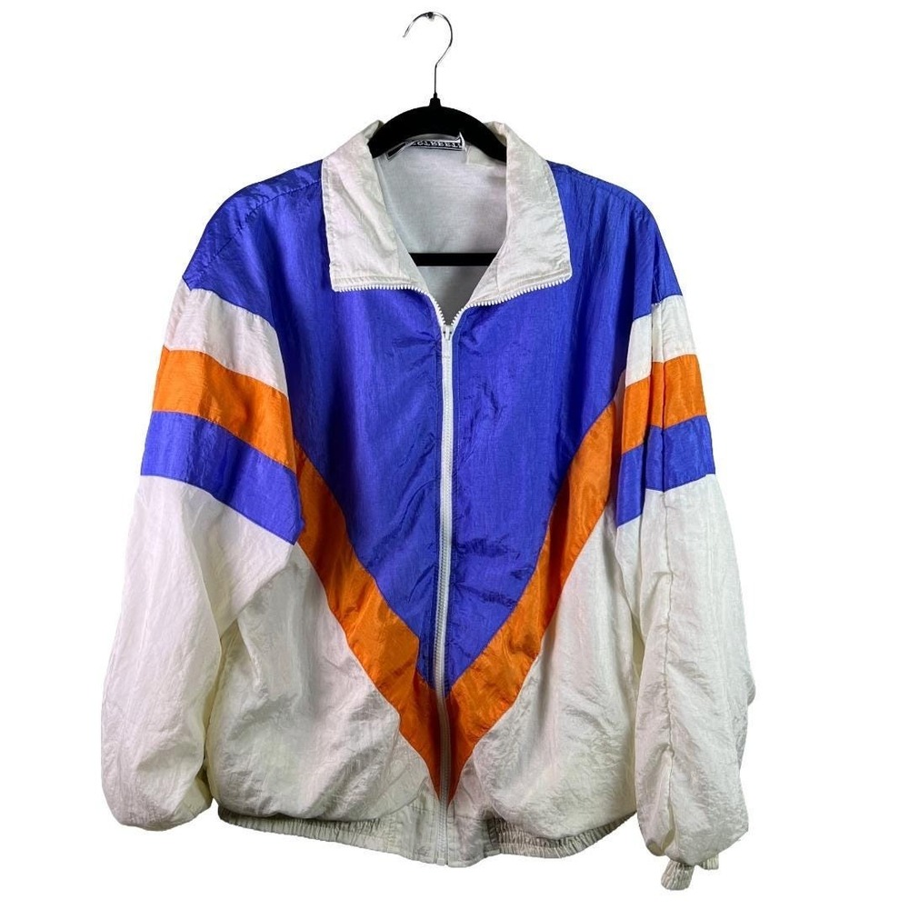 90s Longstreet Missy Colorblock Windbreaker Women's L Streetwear